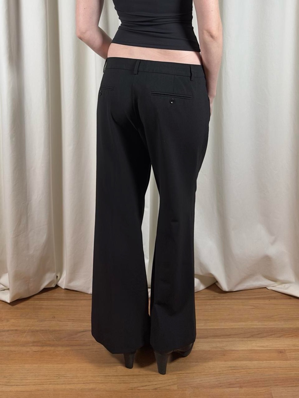 Low Rise Bootcut Pants - Picture 5 of 8